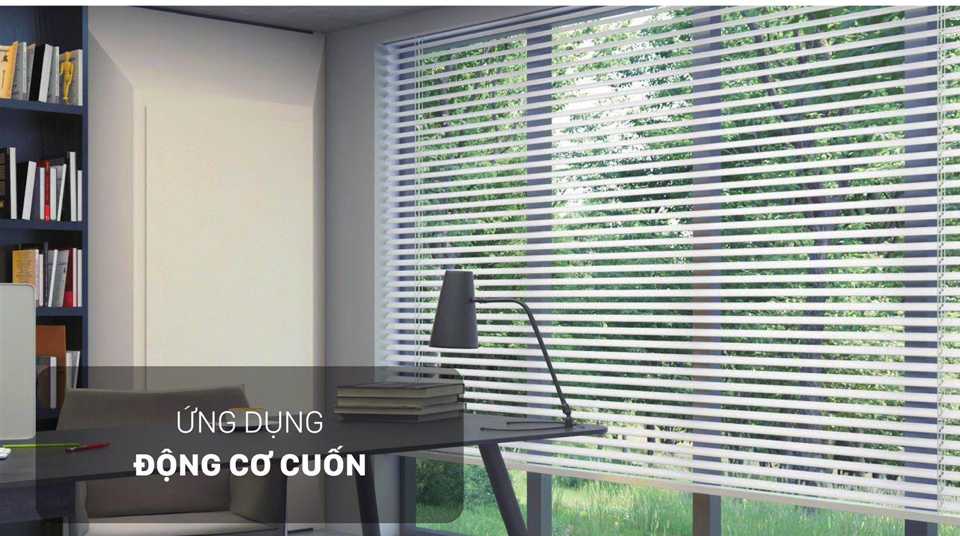 Không gian sống ấm cúng với rèm tự động PSV HOME